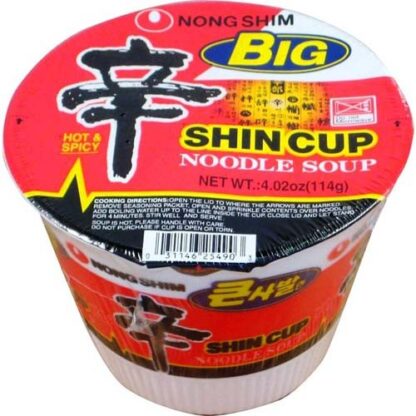 Ns Shin Big Bowl Noodle 农辛大杯面 114g