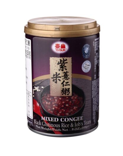 TS - Mixed Congee - Black Glutinous泰山 紫米薏仁粥