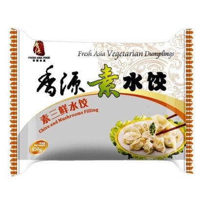 素三鲜水饺Chive & Mushroom Dumplings 450g