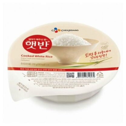 CJ Microwavable Cooked Rice (Hat-Ban) 微波米饭