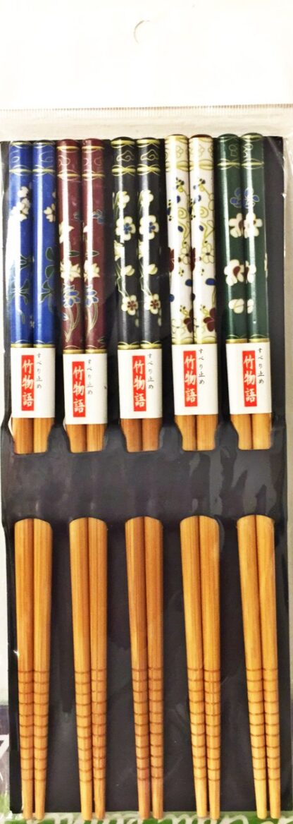 Chopsticks - Chinese Painting 5 pairs 筷子-彩繪五
