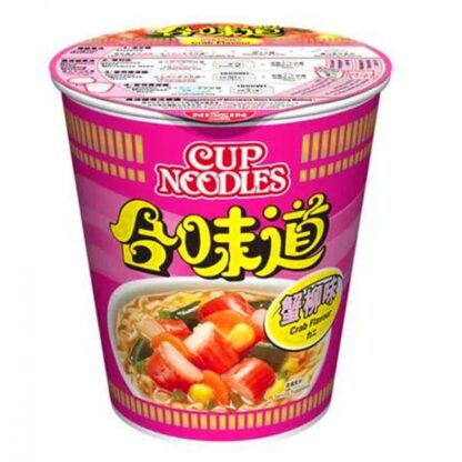 HK Nissin Crab Cup Noodle合味道杯面 - 蟹柳 75g