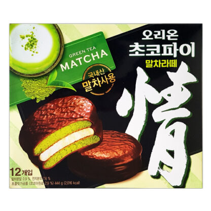 Orion choco pie green tea 37g*12