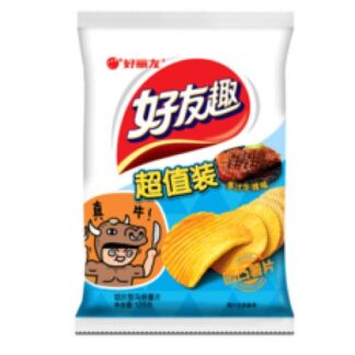 好友趣~薯片(多汁牛排味)Potato Chips (Beef Flv) 75g