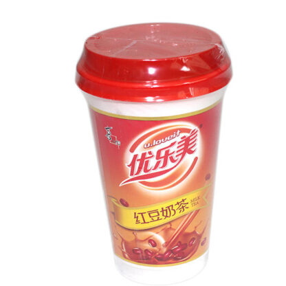 ST Instant Tea Drink with Red Beans喜之郎优乐美红豆奶茶杯装 65g