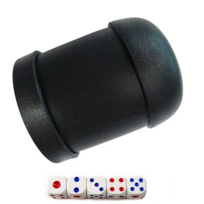 骰盅(黑色) 带骰仔Dice Cup Set