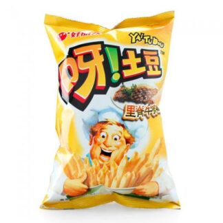 呀土豆薯条(牛排味)Potato Sticks (Beef) 70g