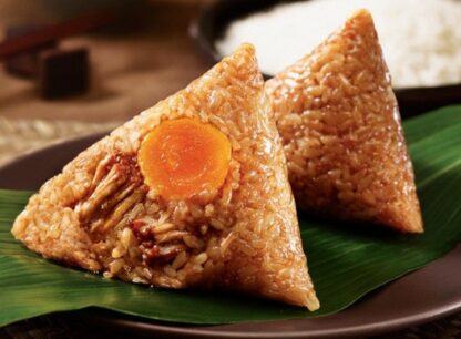 蛋黄肉粽 yolk and pork rice dumpling 250g