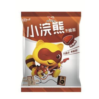 UNI Noodle Snack - BBQ統一小浣熊干脆面-烤肉味46g