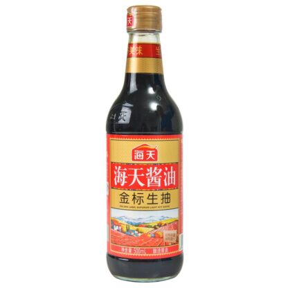 HT Brand Light Soy Sauce Gold Label 海天金标生抽 500ml