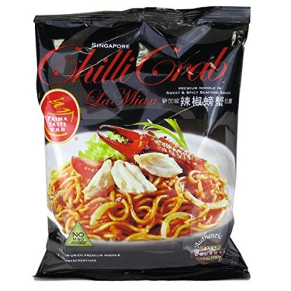 PRIMA SINGAPORE CHILI CRAB LA MIAN 百勝廚新加坡辣椒螃蟹拉麵 160g