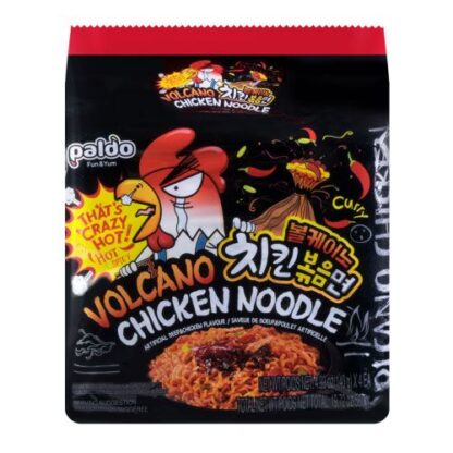 Paldo Volcano Chicken Noodles 八道火山辣鸡面 140g